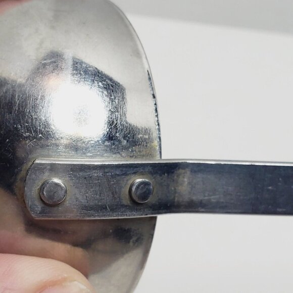 Vintage Royal Brand Sharp Cutter Ladle - Black Handle 11" USA - Picture 10 of 14